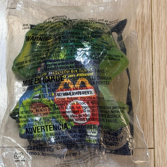 2011 McDonald Toy / Ben 10 Ultimate Alien - Picture 3 of 3